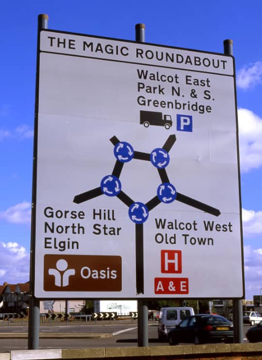 Swindon's Magic Roundabout