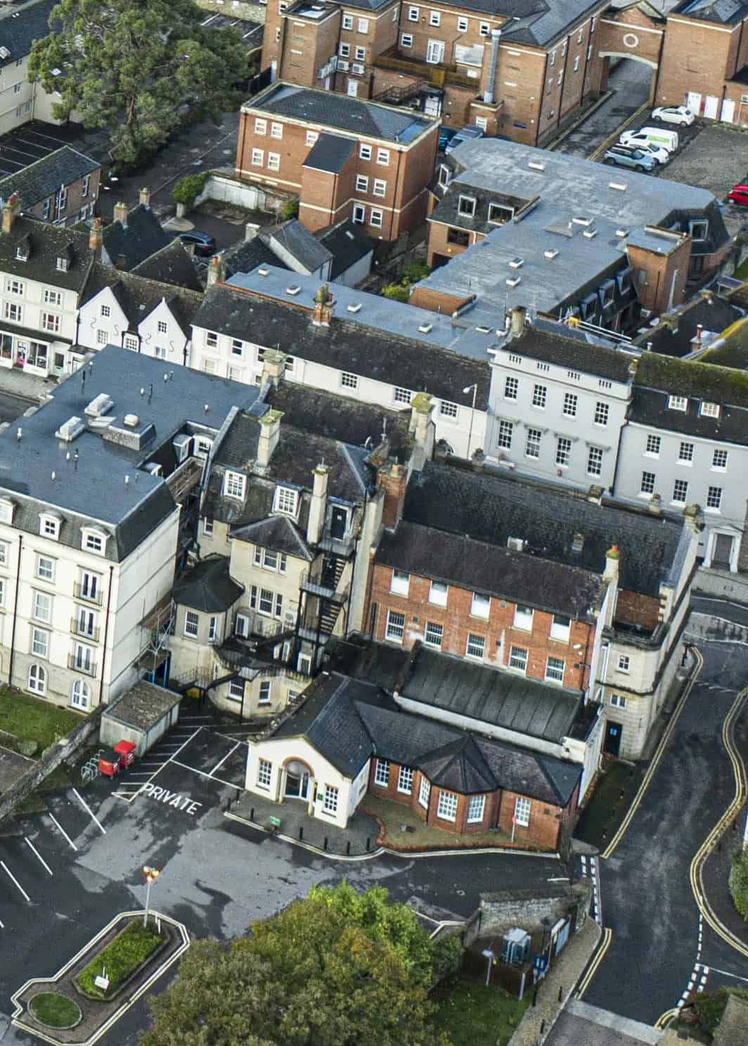 Some apartments in Old Town in Swindon